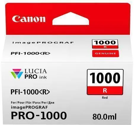 Cartus Imprimanta Canon CANON PFI-1000R RED INKJET CARTRIDGE