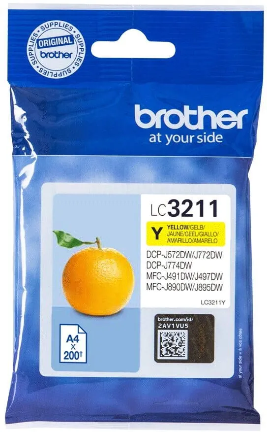 Cartus Imprimanta Brother Brother Ink LC-3211Y Yellow