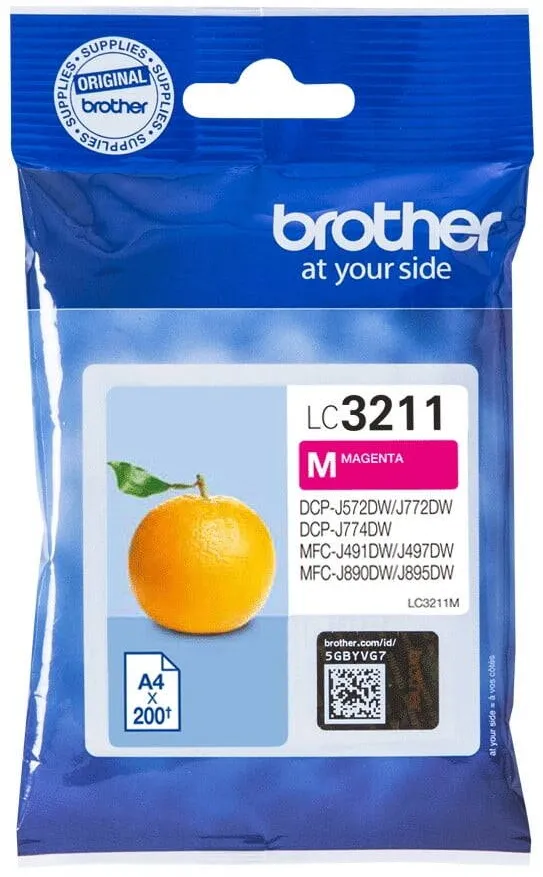 Cartus Imprimanta Brother Brother Ink LC-3211M Magenta