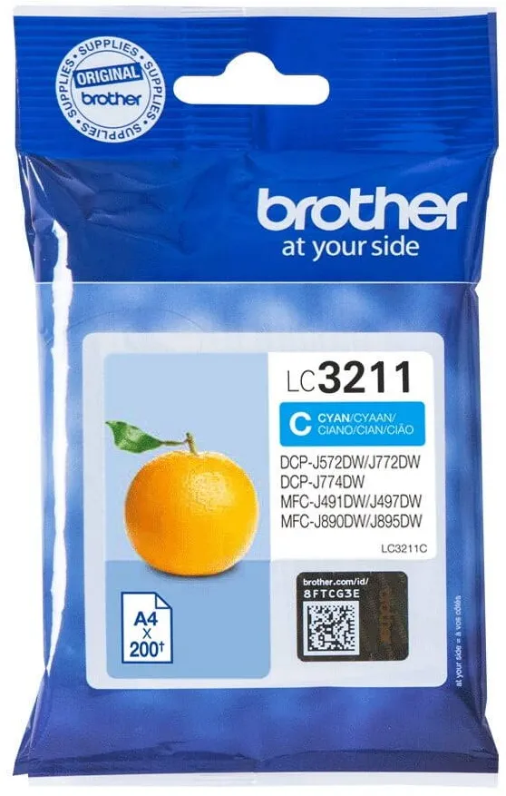 Cartus Imprimanta Brother Brother Ink LC-3211C Cyan