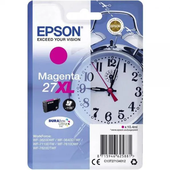 Cartus Imprimanta Epson MAGENTA NR.27XL C13T27134012 ORIGINAL EPSON WORKFORCE WF-7610DWF