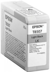 Cartus Imprimanta Epson Cerneala Epson T850700 photo light black | 80 ml | SC-P800