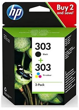 Cartus Imprimanta HP 303 Black + Tri-color