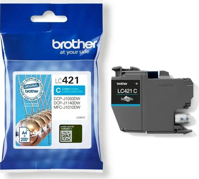 Cartus Imprimanta Brother LC421C Cyan