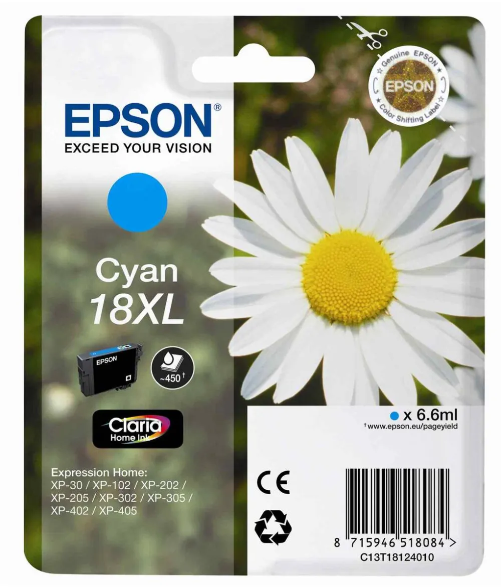 Cartus Imprimanta Epson 18 - cyan - original - ink cartridge