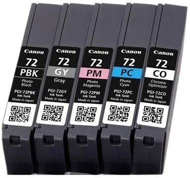 Cartus Imprimanta Canon PGI-72 Photo Black/Grey/Photo Cyan/Photo Magenta/Chroma Optimiser, 6403B007