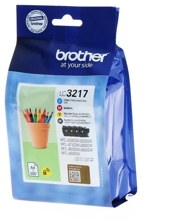 Cartus Imprimanta Brother LC-3217VALDR Value Pack black/cyan/magenta/yellow
