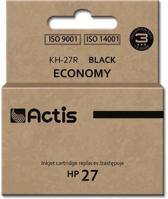 Cartus Imprimanta ACTIS COMPATIBIL KH-27R for HP printer; HP 27 C8727A replacement; Standard; 20 ml; black