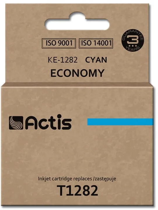 Cartus Imprimanta ACTIS Compatibil KE-1282 for Epson printer; Epson T1282 replacement; Standard; 13 ml; cyan