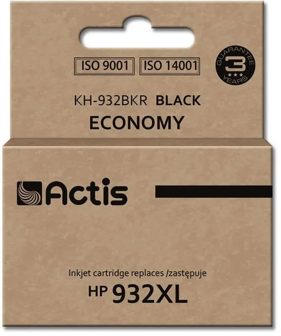 Cartus Imprimanta ACTIS Compatibil KH-932BKR for HP printer; HP 932XL CN053AE replacement; Standard; 30 ml; black