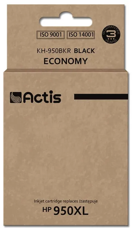 Cartus Imprimanta ACTIS Compatibil KH-950BKR for HP printer; HP 950XL CN045AE replacement; Standard; 80 ml; black