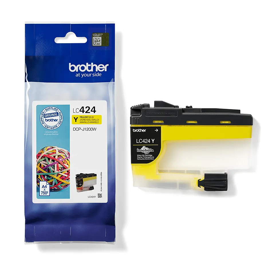 Cartus Imprimanta Brother LC-424 Yellow
