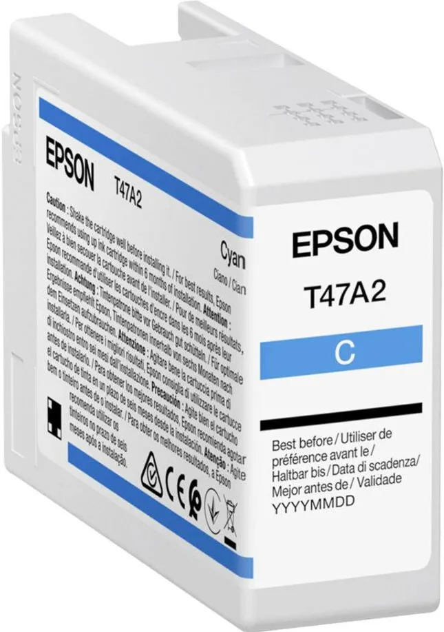 Cartus Imprimanta Epson Cyan T 47A2 50 ml Ultrachrome Pro 10