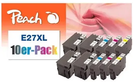 Cartus Compatibil Peach Inlocuitor Pentru Epson Nr.27XL Multi-10-Pack