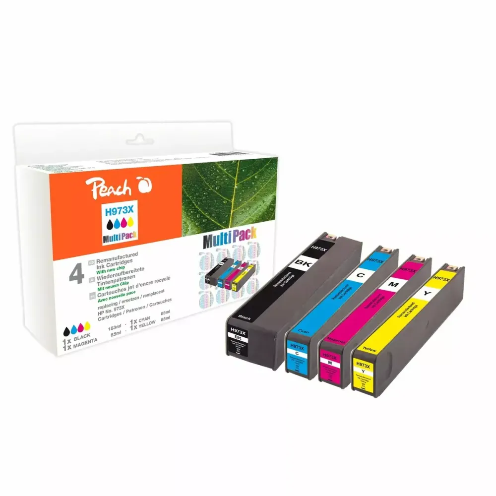 Cartus Compatibil Peach Inlocuitor Pentru HP Nr.973X MultiPack REM,KOM