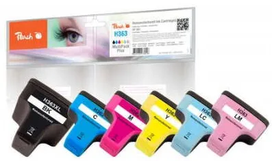 Cartus Compatibil Peach Inlocuitor Pentru HP Nr.363XL MultiPackPlus REM,KOM