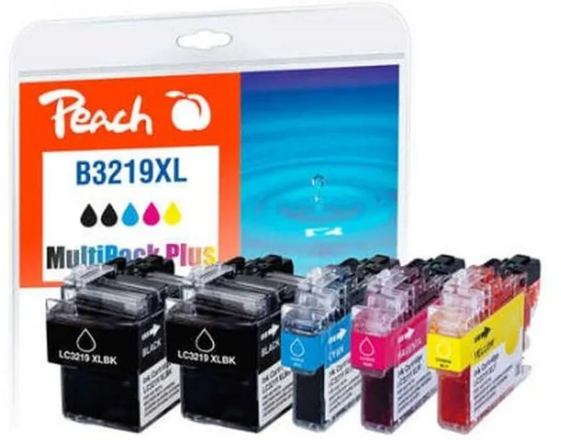 Cartus Compatibil Peach Inlocuitor Pentru Brother LC-3219XL Spar Pack Plus
