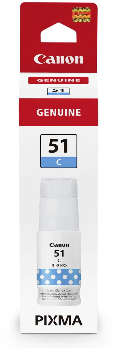Cartus Imprimanta Canon GI-51 Cyan