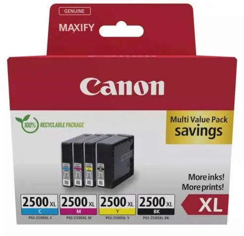 Cartus Imprimanta Canon PGI-2500 XL BK/C/M/Y Multipack