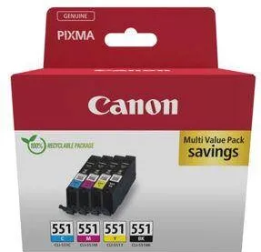 Cartus Imprimanta Canon CLI-551 C/M/Y/BK Multipack