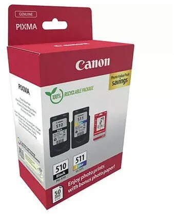 Cartus Imprimanta Canon PG-510 / CL-511 Photo Value Pack