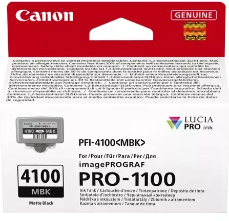 Cartus Imprimanta Canon PFI-4100 Matte Black