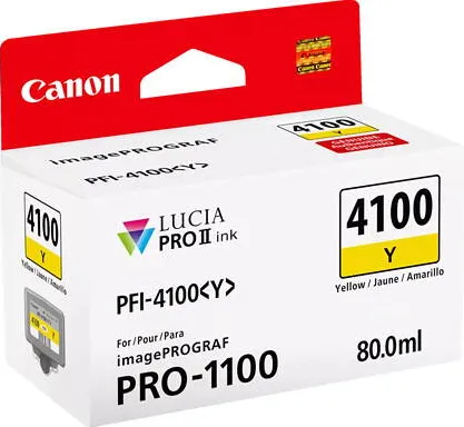 Cartus Imprimanta Canon PFI-4100 Yellow