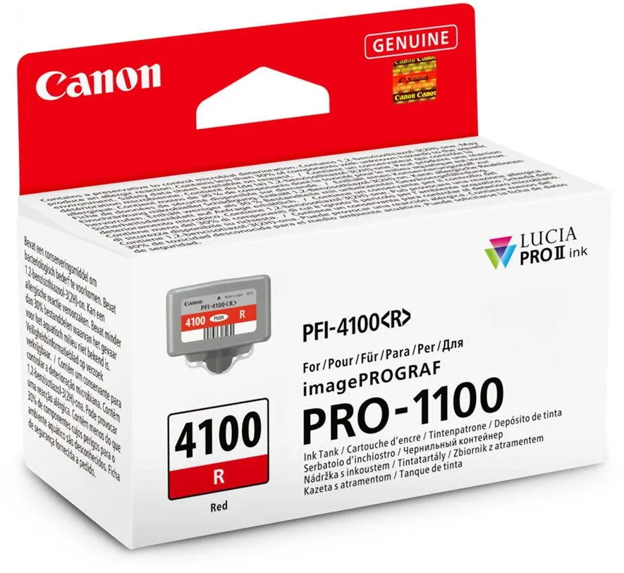 Cartus Imprimanta Canon PFI-4100 Red