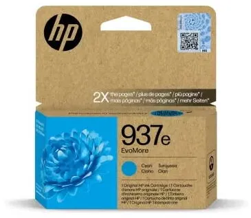 Cartus Imprimanta HP Ink 937e Cyan 4S6W6NE