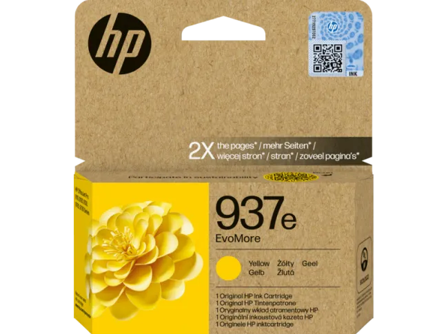 Cartus Imprimanta HP Ink 937e Yellow 4S6W8NE
