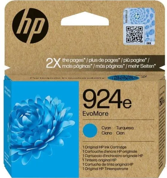 Cartus Imprimanta HP Ink 924e Cyan 4K0U7NE