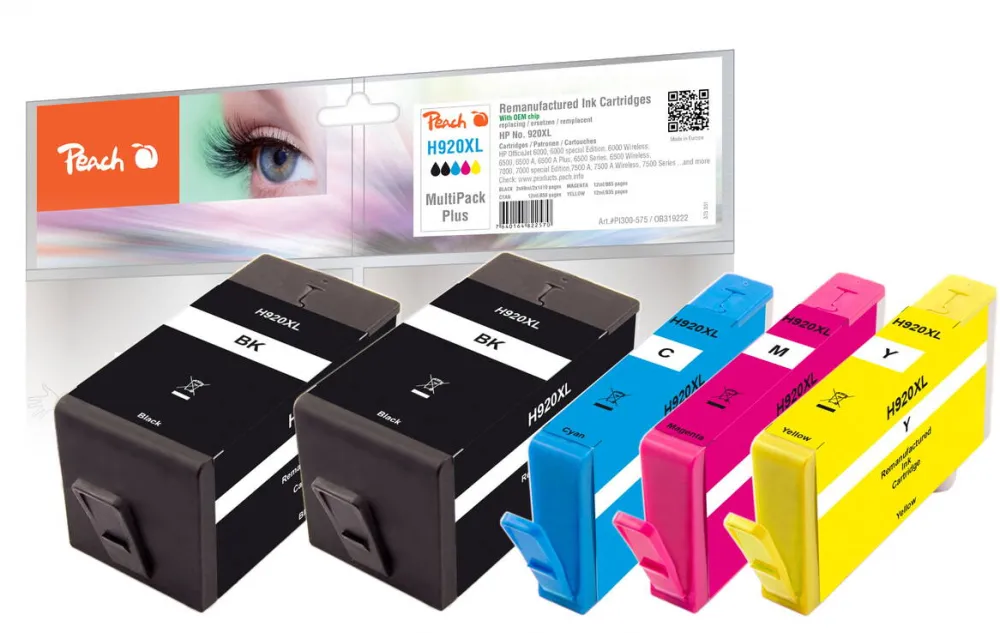 Cartus Compatibil Peach Inlocuitor Pentru HP Nr.920XL MultiPackPlus