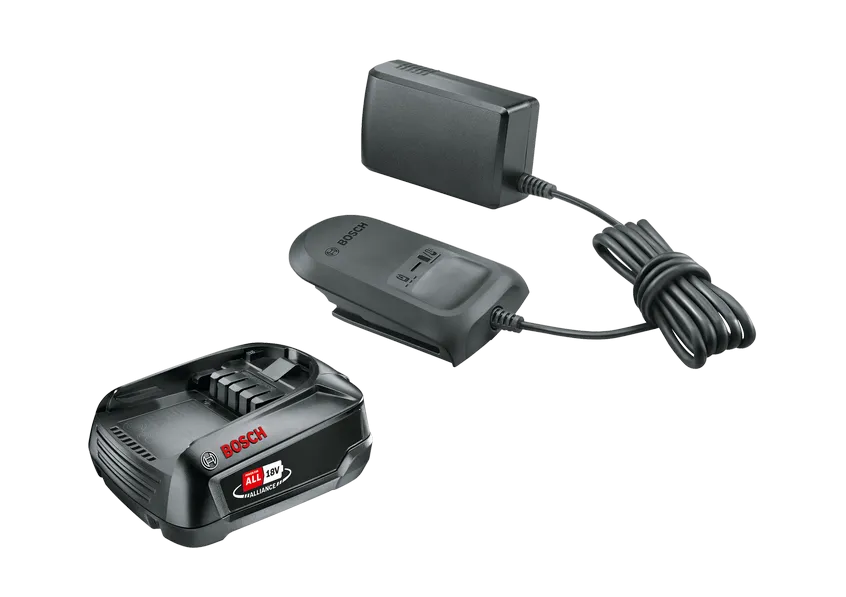BOSCH Starter Set Alliance de 18 V (2,5 Ah + AL 18V-20)