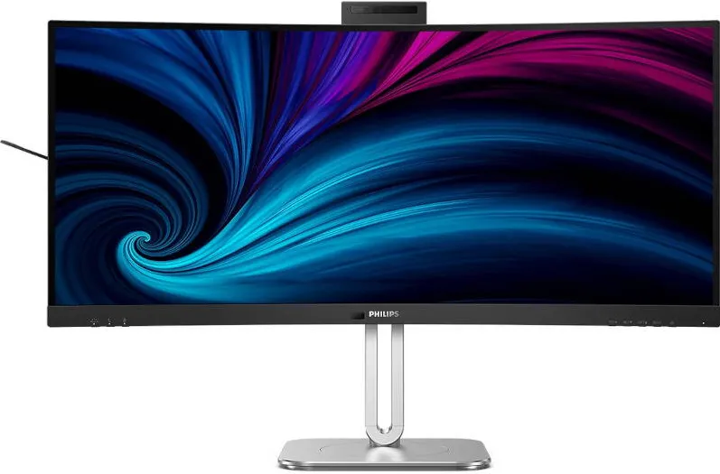 Monitor Philips LED 34B2U6603CH Curbat 34 inch UWQHD VA 4 ms 120 Hz Webcam Thunderbolt HDR