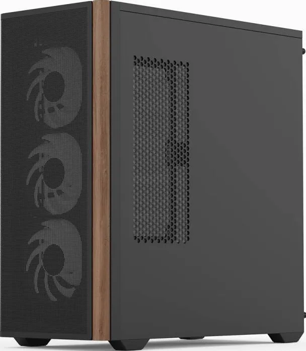 Carcasa PC Aerocool D501A PC-, Midi-Tower, ATX, Tempered Glass - Negru