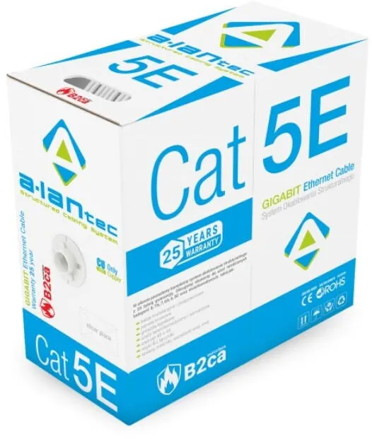 Cablu Retea A-LAN KIU5LSOH305B Grey 305 m Cat5e U/UTP LSOH