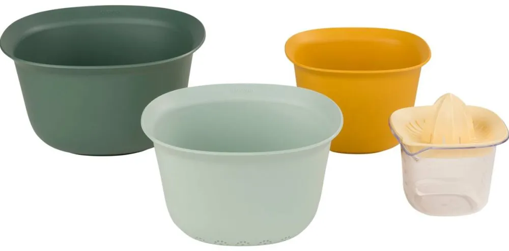 Brabantia Mixing Bowl Set TASTY+ Mixed
