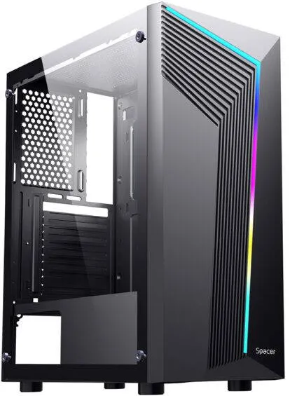 Carcasa PC Spacer Warrior Black