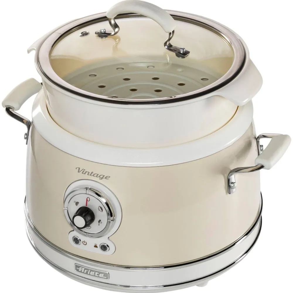 Ariete Vintage Steamer, beige
