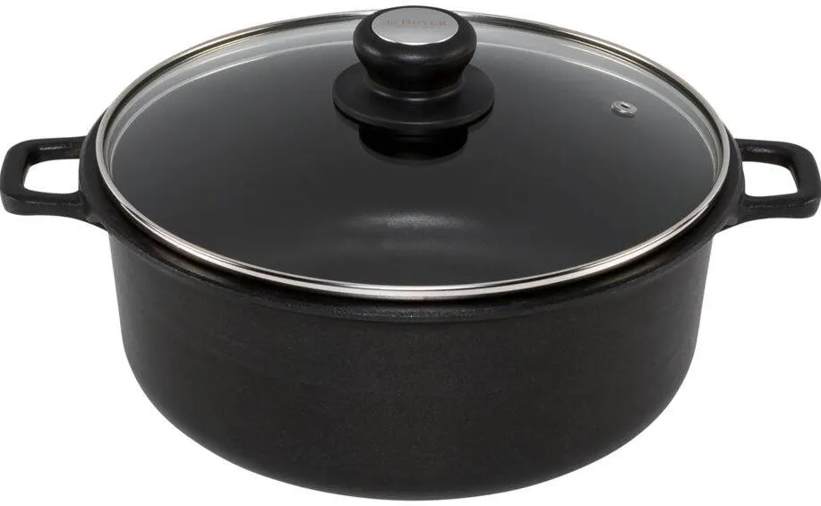 De Buyer Choc Extreme Saucepot with Glass Lid 28cm induction