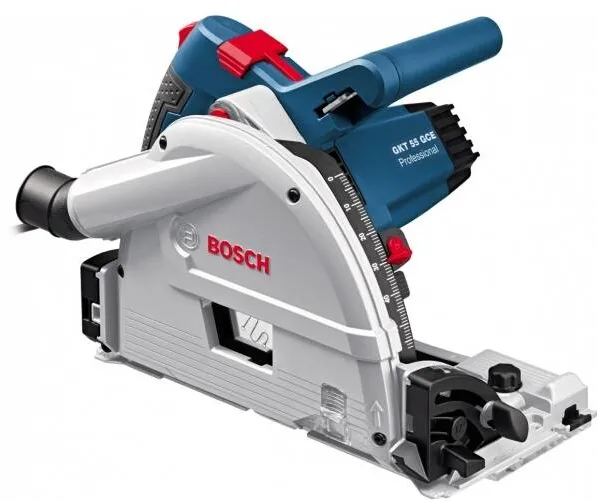 BOSCH GKT 55 GCE - Ferastru circular manual, 1400 W, 165x20 mm, protectie suprasarcina, turatie constanta, turatie reglabila, pornire lina