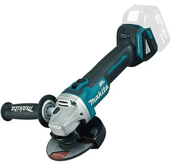 Makita DGA504Z - Polizor unghiular fara acumulatori si incarcator, Li-Ion, 18 V, - Ah, 125 mm, motor fara perii, protectie repornire