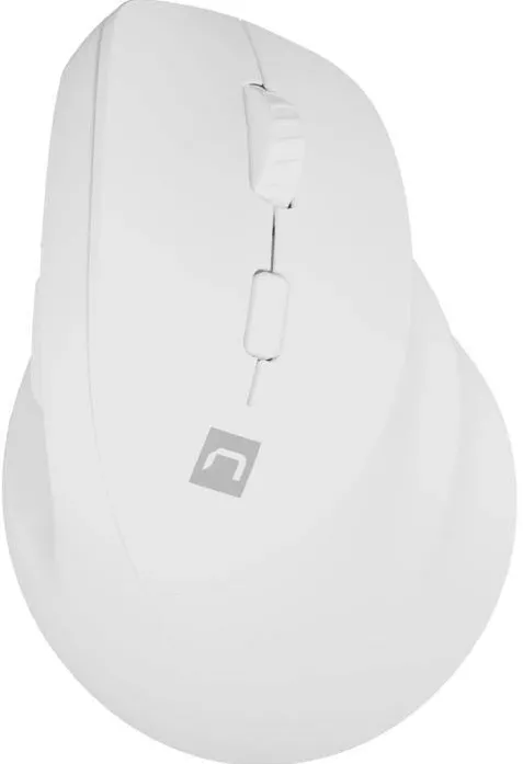 Mouse Natec Vertical Mouse Crake 2 Wireless white