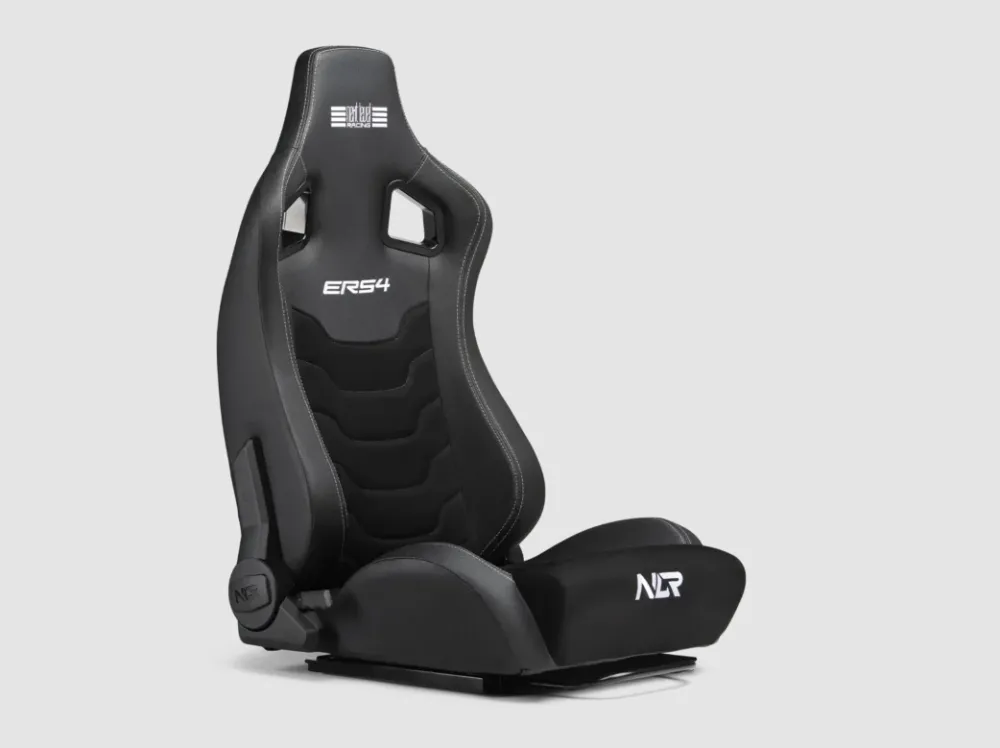 Next Level Racing ERS4 Elite Reclining Seat, Leather & Suede Edition