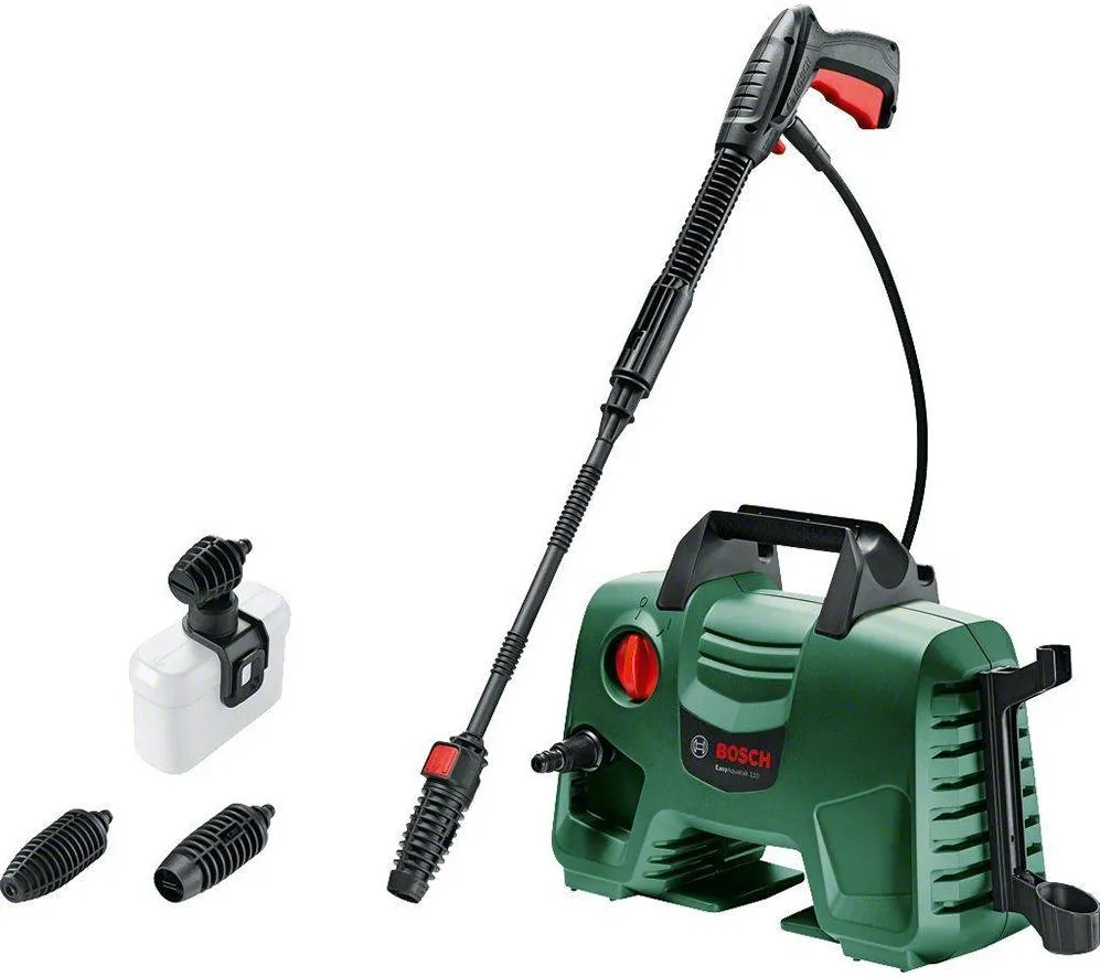 BOSCH Easy Aquatak 110, 1300 W, 330 l/h debit maxim, 100 bar, sistem spumare, furtun 3 m