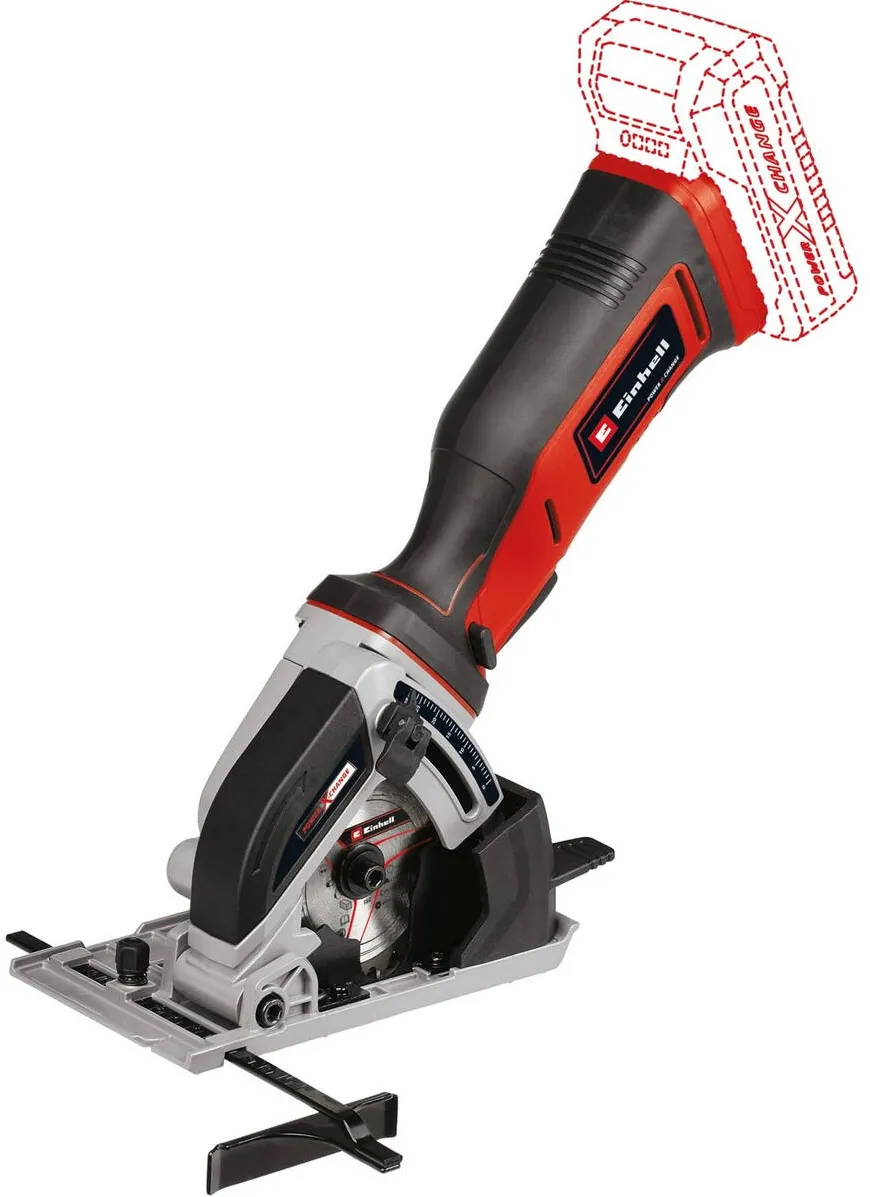Einhell cordless mini circular saw TE-CS 18/89 - Li - Solo