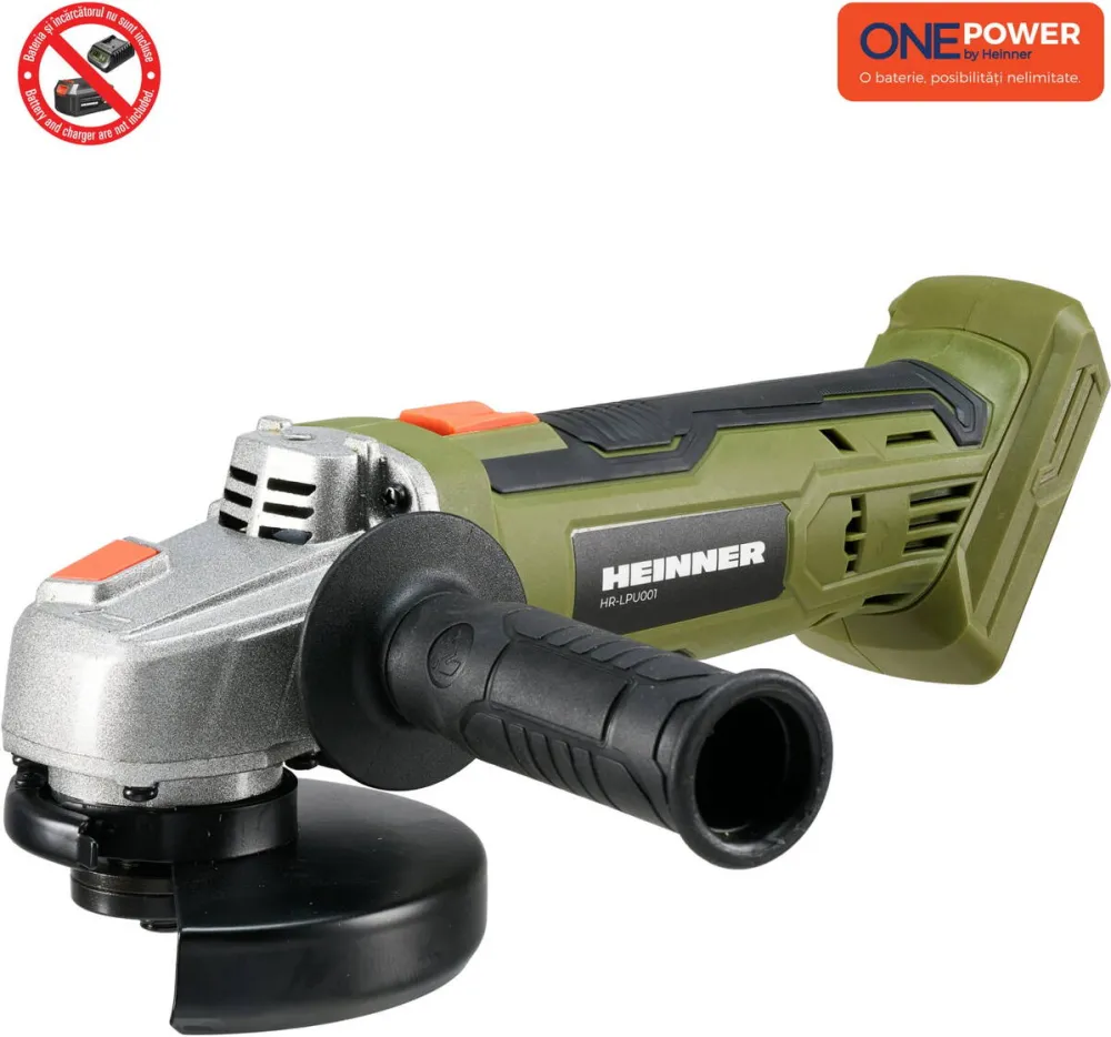 HEINNER ONE POWER Polizor unghiular 18V 9500RPM