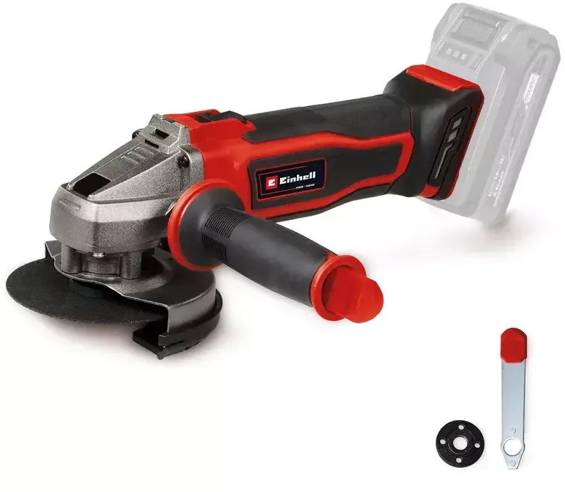 Einhell Polizor unghiular fara fir Einhell TE-AG 18/115-2 Li - Solo Power X-Change, 18 V, diametru disc 115 mm, adancime de taiere 28 mm, maner auxiliar, inclus aparatoare de taiere, livrat fara accumulator si incarcator
