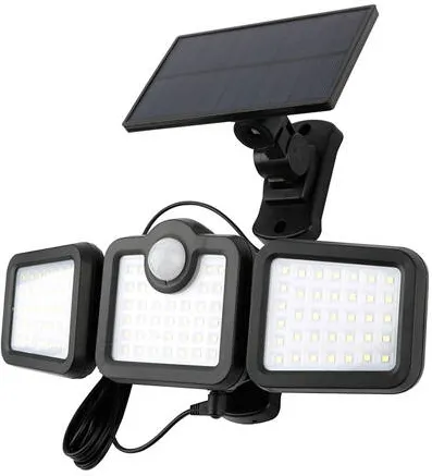 Forever light LAMPA LED CU INCARCARE SOLARA SI SENZOR DE MISCARE 10W 6000K
