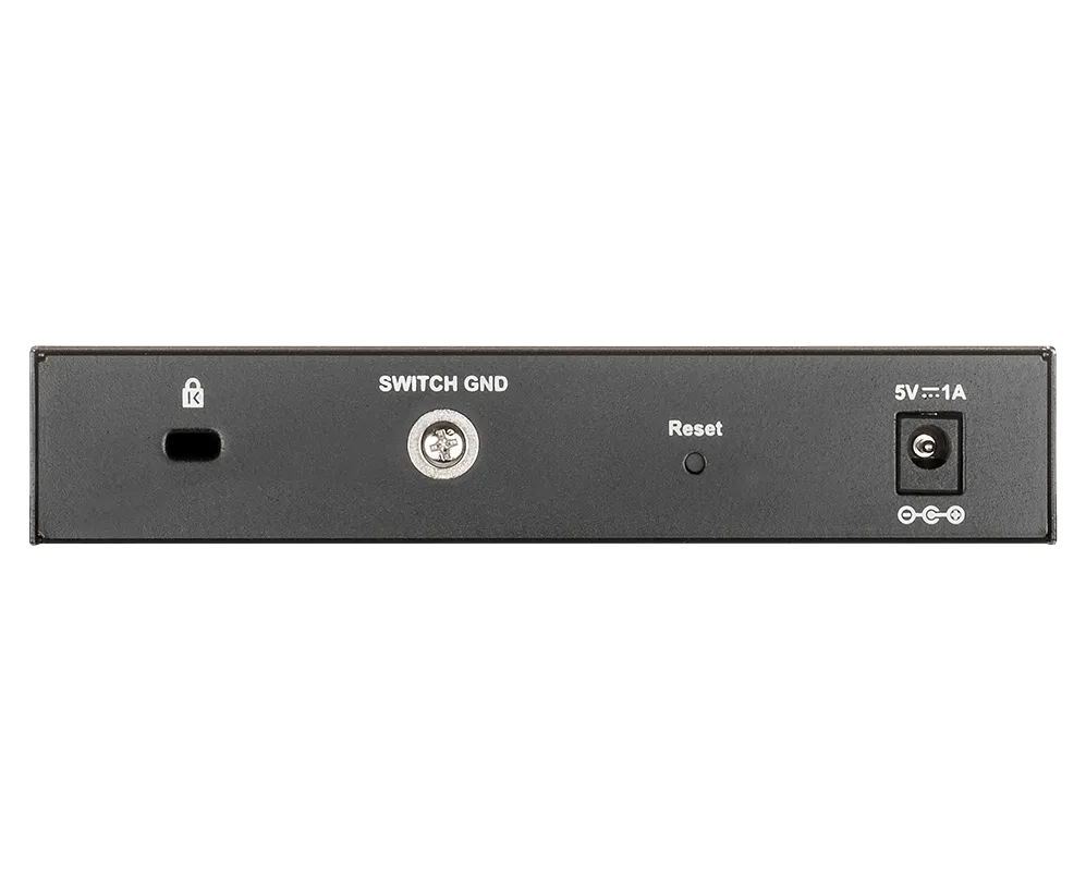 Switch D-Link DGS-110-08V2 Switch L2 Managed, Desktop, 8x10/100/1000Base-T + 1 PD port, PSU external